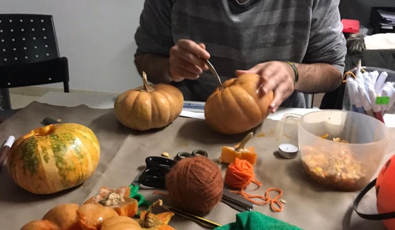 LRAM celebrou Dia das Bruxas .