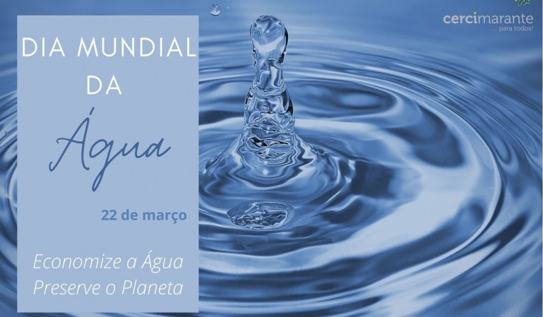 Hoje, é o Dia Mundial da Água!
