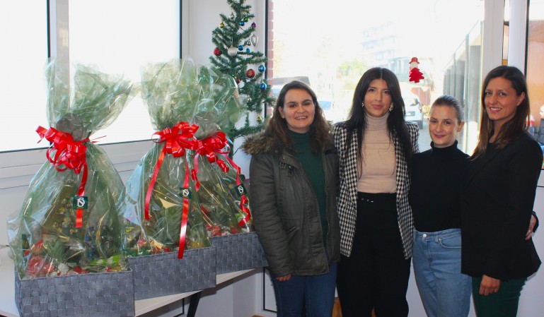 Decisões e Soluções Amarante entrega cabazes solidários ao CAFAP