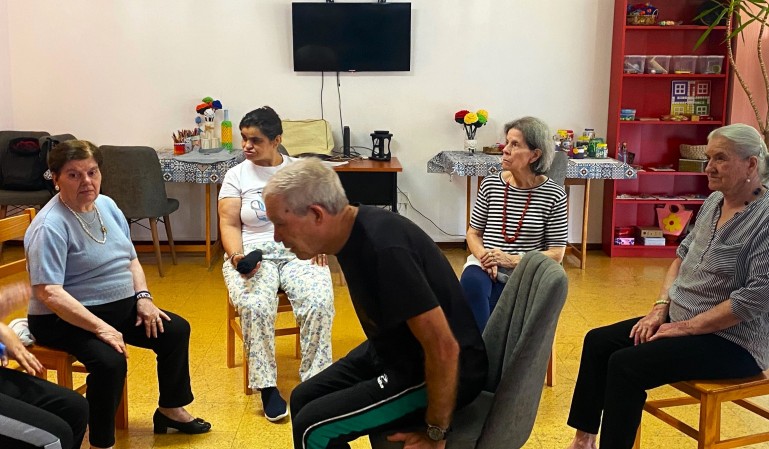 Reinício das aulas de Desporto Adaptado 50+ na ADESCO