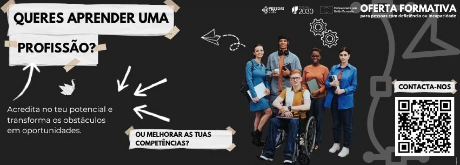 Formação Profissional: Candidaturas abertas!